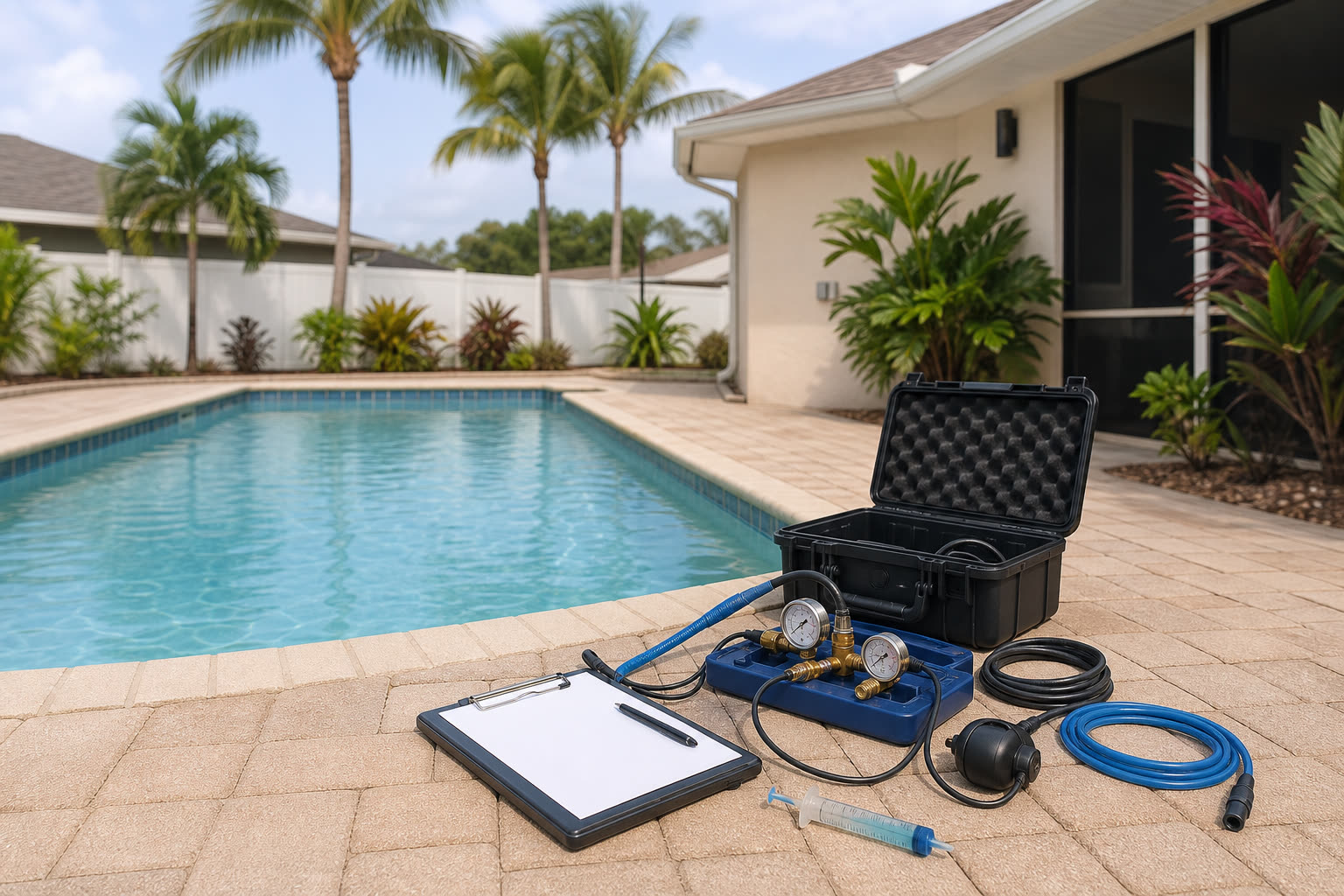 Sarasota Fl Pool Leak Detection Service Context near Sarasota